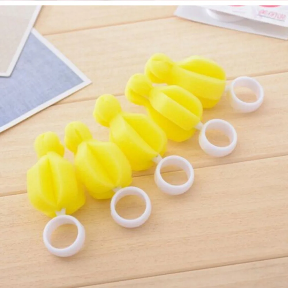 New Babies Teat Cleaning Feeding Bottle Brushes 360 Degree Rotating Sponge yellow Baby Nipple Brush Infant Pacifier Cleaner 2pcs New Babies Teat Cleaning Feeding Bottle Brushes 360 Degree Rotating Sponge yellow Baby Nipple Brush Infant Pacifier Cleaner 2pcs