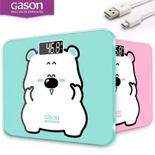 GASON A3s USB Charging font b Scales b font LCD Digital Display font b Weight b