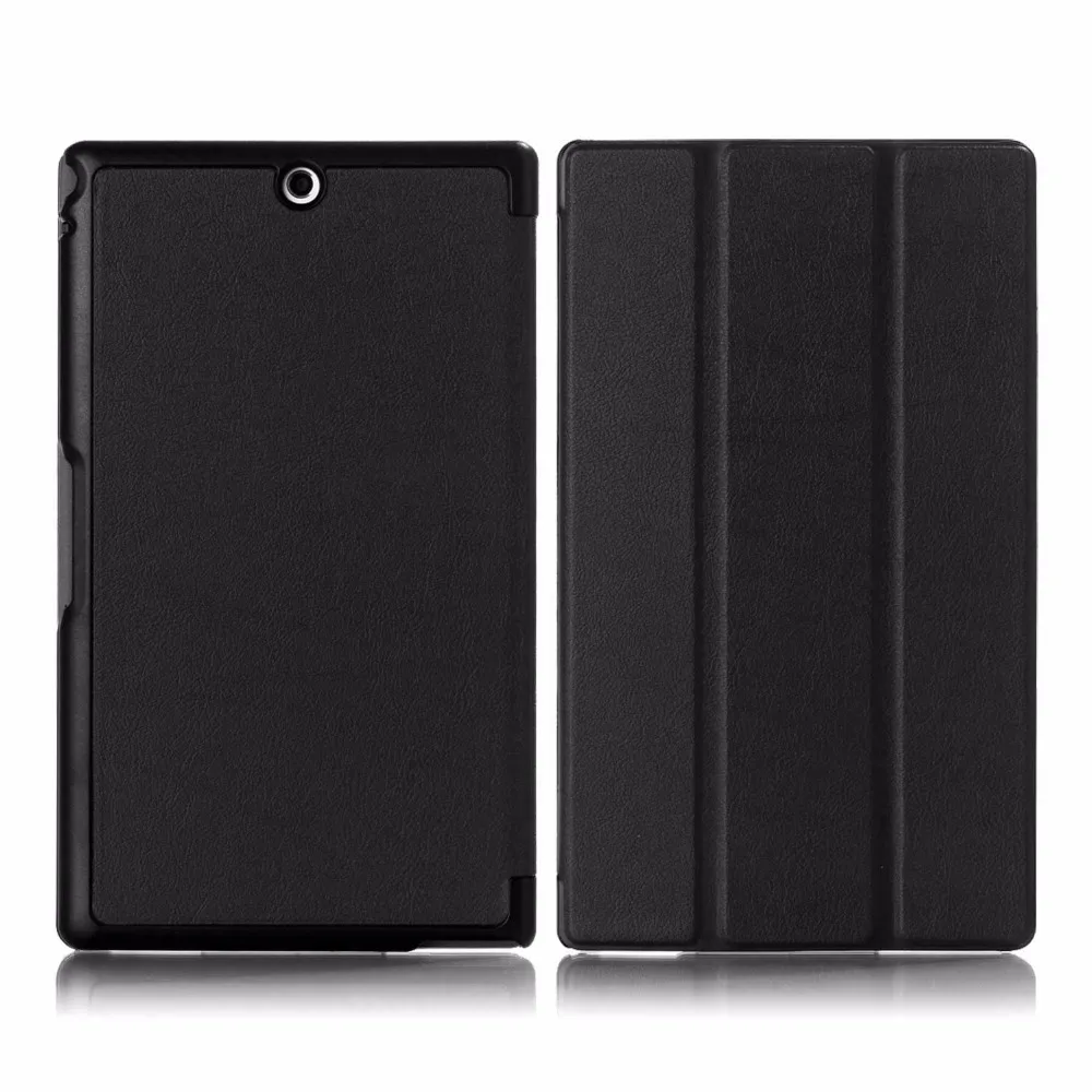 

Smart Cover Case for Sony Xperia Z3 8-Inch Tablet with Auto Sleep/Wake Function Stand Flip Folio Leather Protective Cover for Z3