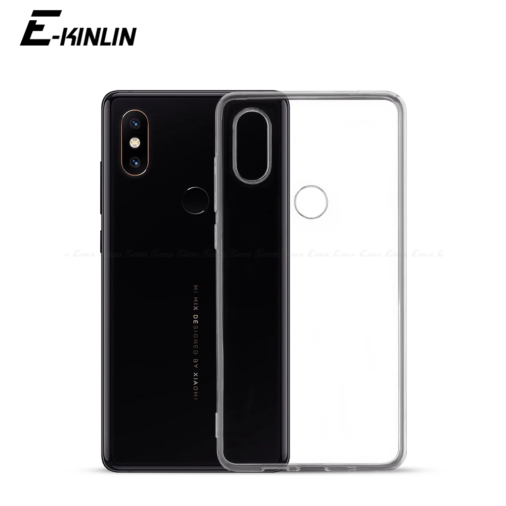 Ультратонкий Прозрачный мягкий защитный чехол из ТПУ для Xiaomi Mi Mix Max Note 2 2S 3 Evo Play CC9
