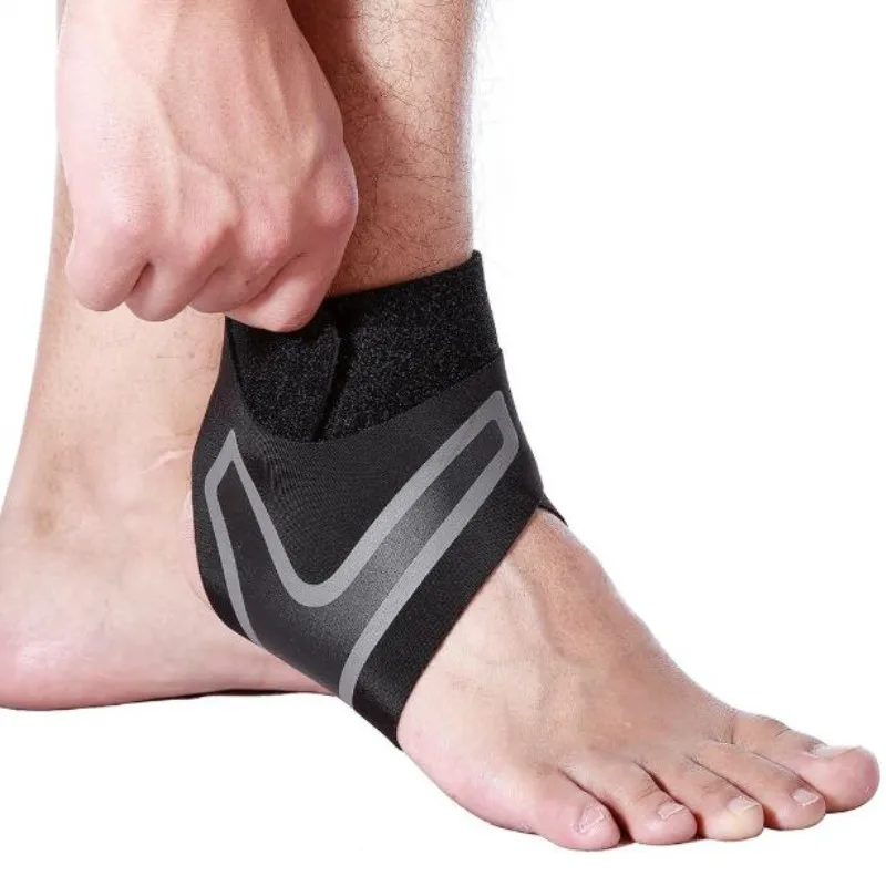 New 1PCS Fitness Adjustable D-Ring Ankle Straps Foot Support Ankle Protector with Buckle Sports Feet Guard Sport Support