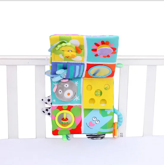 

Multifunction Carton Music Cloth Book Bed hanging bed around the electronic sound Fabric Book New Arrival