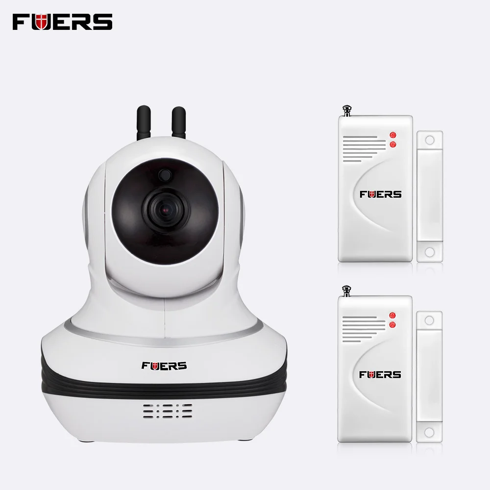 Fuers P2P 1080P IP камера беспроводная HD CCTV WiFi домашняя камера наблюдения с ПИР ночного видения облачная камера для хранения внутри помещения