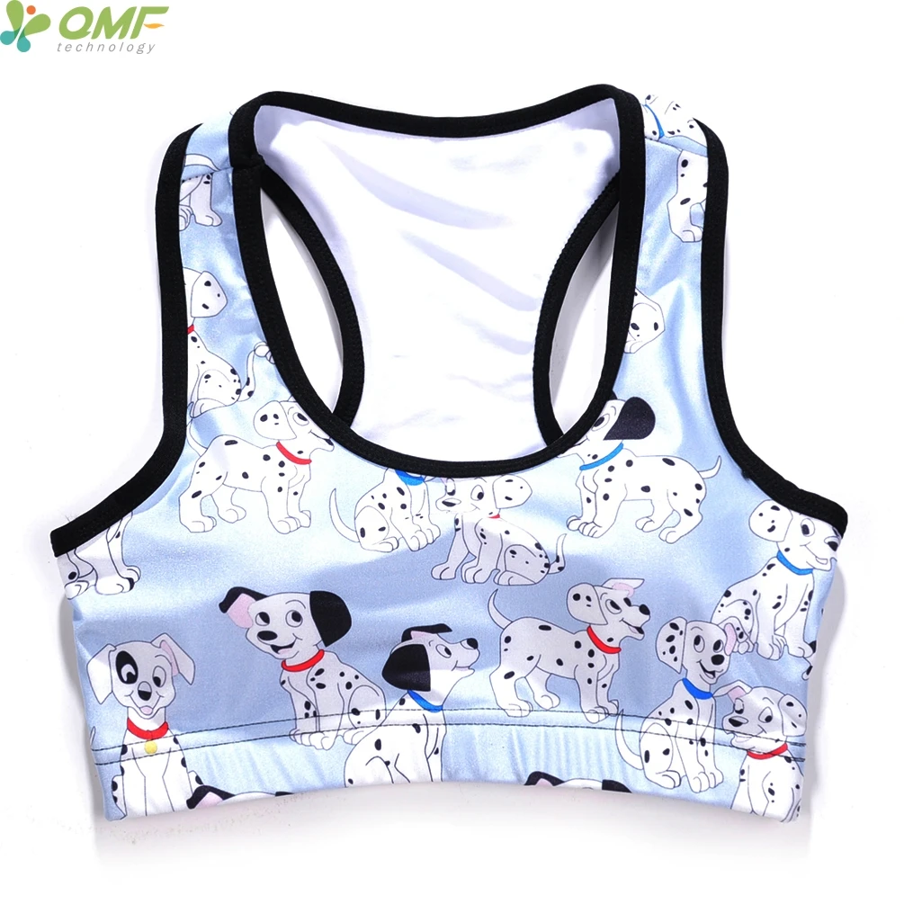 The 101 Dalmatians Pongo Yoga Bra Empuk Olahraga Berjalan Bra