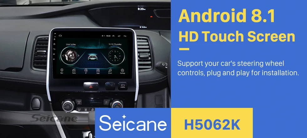 Sale Seicane Android 8.1 10.1 inch Car Radio Wifi GPS Stereo For 2016-2018 Nissan Serena Head Unit Support Steering Wheel Control 0