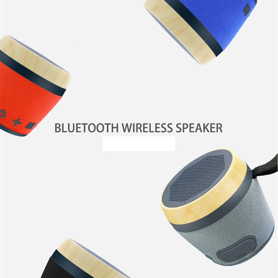 Горячий мини беспроводной Bluetooth динамик портативный сабвуфер для Droproof пылезащитный TF карта голосовые подсказки Громкая Связь Динамик s