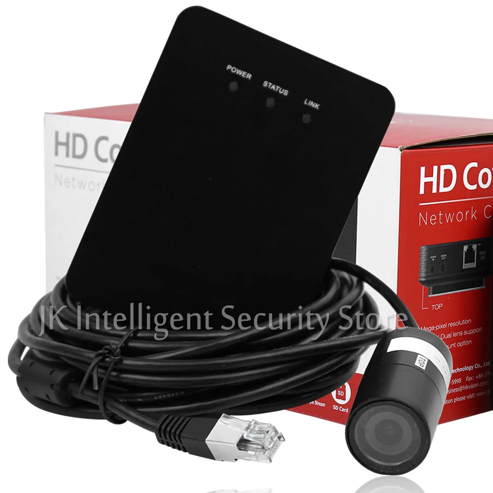 Hikvision ds 2cd6424fwd 30 8 м 2mp WDR мини IP Камера POE roi кодек CCTV Smart IPC ONVIF Бороскоп Труба