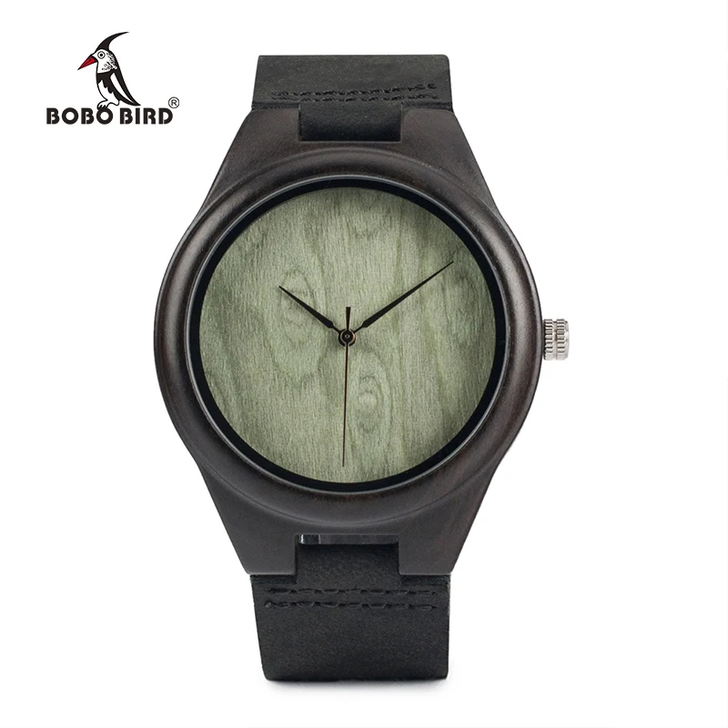 relogio masculino BOBO BIRD Men Watch Wooden Quartz Watches a Great Gift for Men erkek kol saati Drop Shipping Accept Logo W-F04