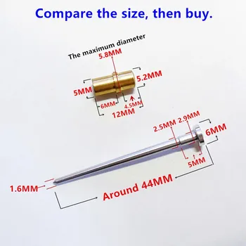 

(Free shipping) Motorcycle Keihin carburetor Jet needle (JN) and Needle jet (NJ) kit for Deli Keihin GY6-125 PD24 ~ 26J CH125
