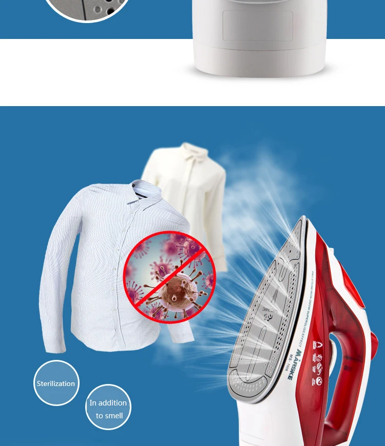 ITAS1306 инновационная Цветная Керамическая пластина бытовой сухой пресс для отпаривателя одежды электрический утюг для отпаривателя одежды сушка ручной