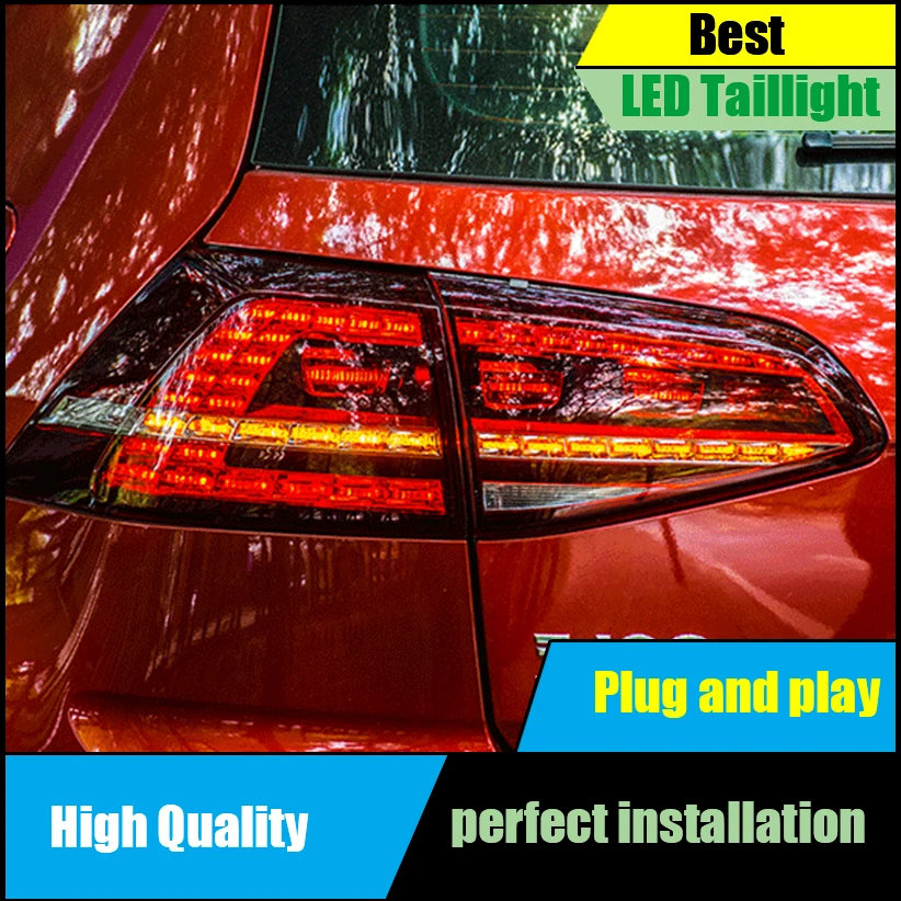 Автомобильный Стайлинг для Volkswagen Golf 7 MK7 2013 2014 2015 2016 задний светильник