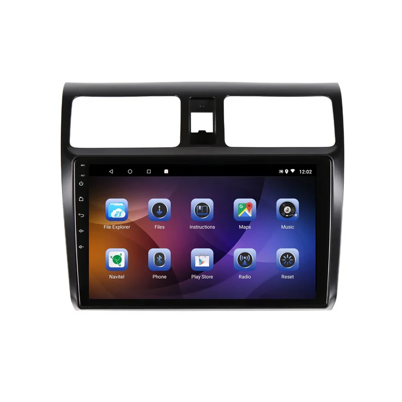 Discount 9" 4G RAM 2.5D IPS 8 CORE Android 8.1 Car DVD Multimedia Player GPS for Suzuki Swift 2006-2010-2012-2015 audio radio navigation 1
