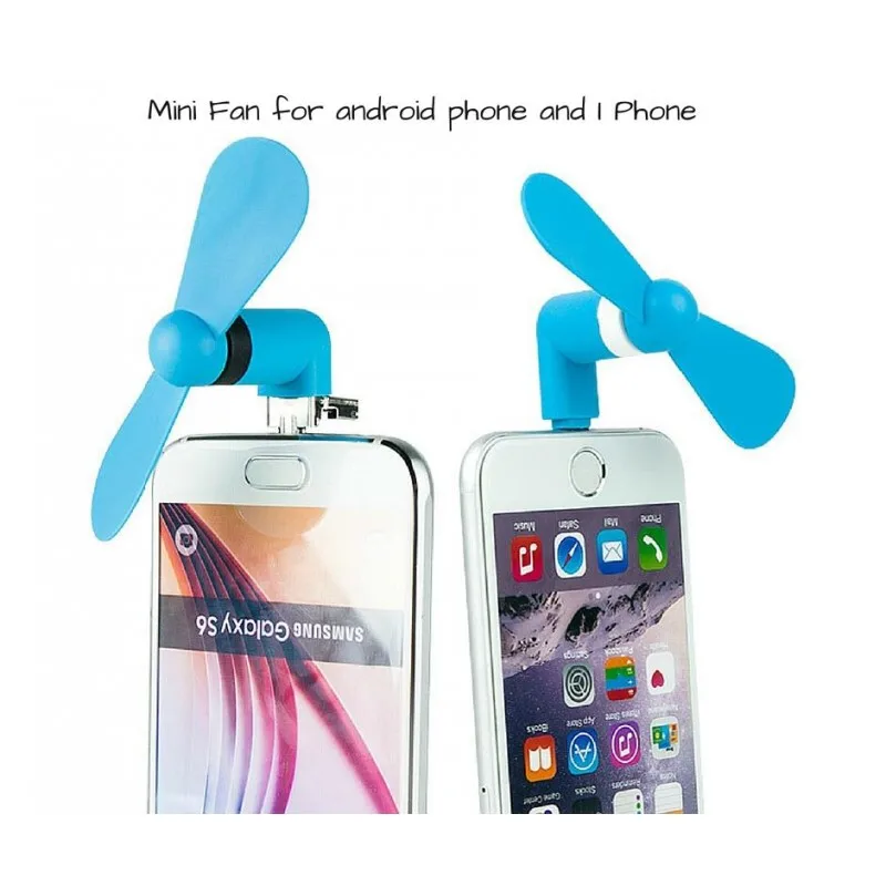 Portable Travel Gadget 8 pin Flexible Mini Micro usb Fans for Samsung Xiaomi font b Android