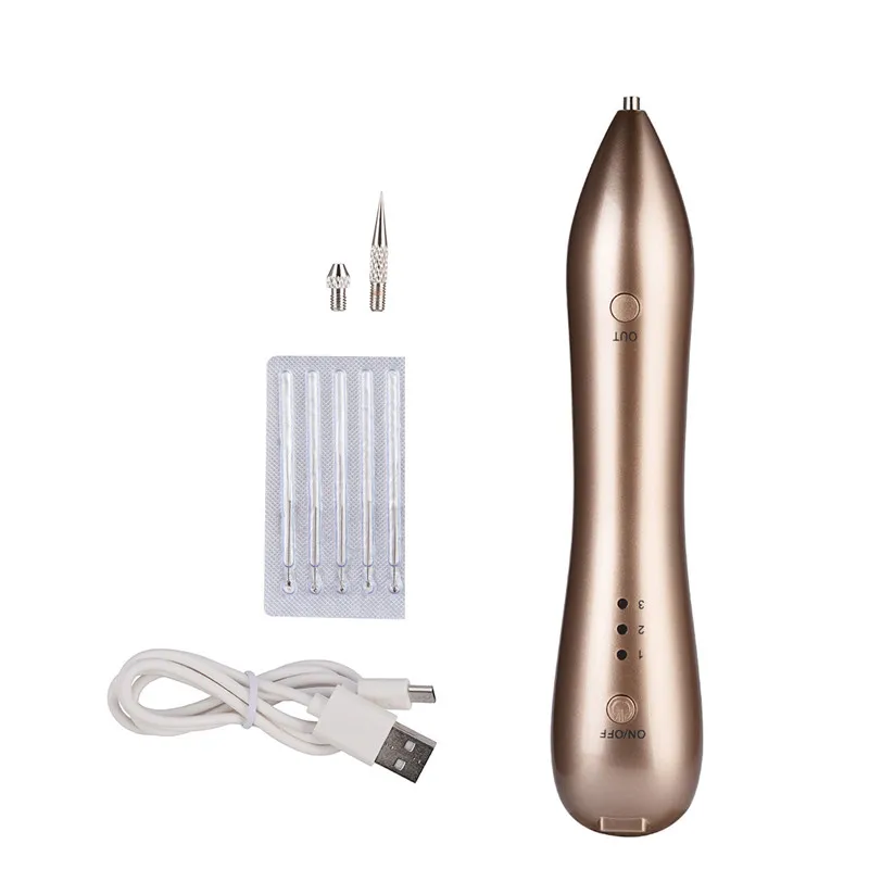 

Portable USB Charge Electric Ion Laser Mole Removal Pen Wart Freckle Spot Remover Skin Care Tool Salon Househeld Beauty Device46