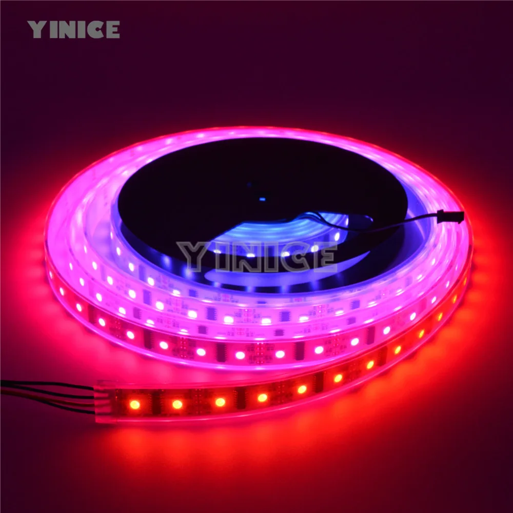 

LPD8806 8806 Pixel LED Strip DC5V 32leds/m,48leds/m,52leds/m,60leds/m optional Waterproof or Non-Waterproof RGB Digital 1M 5M