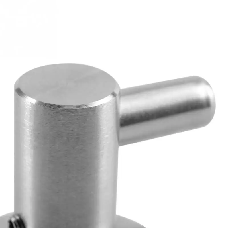 Прочный крючок из нержавеющей стали для ванной кухонный настенный одиночный крючок для одежды домашняя вешалка для полотенец для ванной - Цвет: sliver