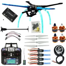 RC Drone Quadrocopter 4-axle Aircraft Kit 500mm Multi-Rotor Frame 6M GPS APM2.8 Flight Control FS-i6 Transmitter F08151-M