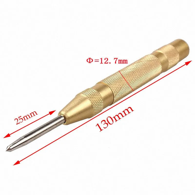 1 шт. 5 дюймов автоматический центральный штыревой пробойник пружинный маркировочный пусковой инструмент