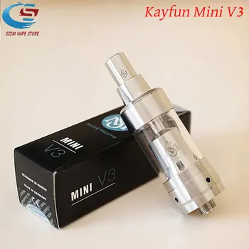 

Electronic cigarette Kayfu mini v3 Rebuildable top filing Atomizer Subtank fit for Mech mod atomizer 19mm diameter SS material