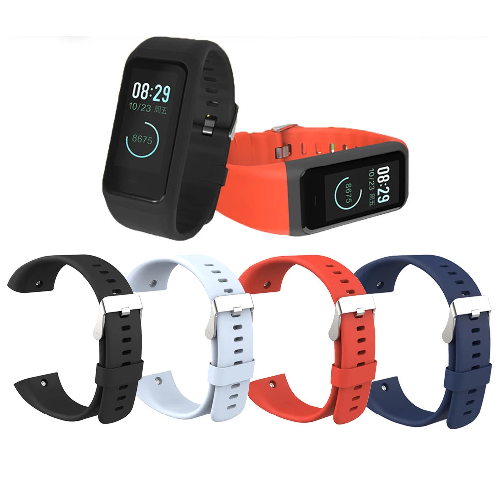 

Sillicone Wrist Strap for Huami Amazfit Cor 2 Smartband Replacement Comfy Colorful Bracelet for Amazfit Cor 2 watch Accessories