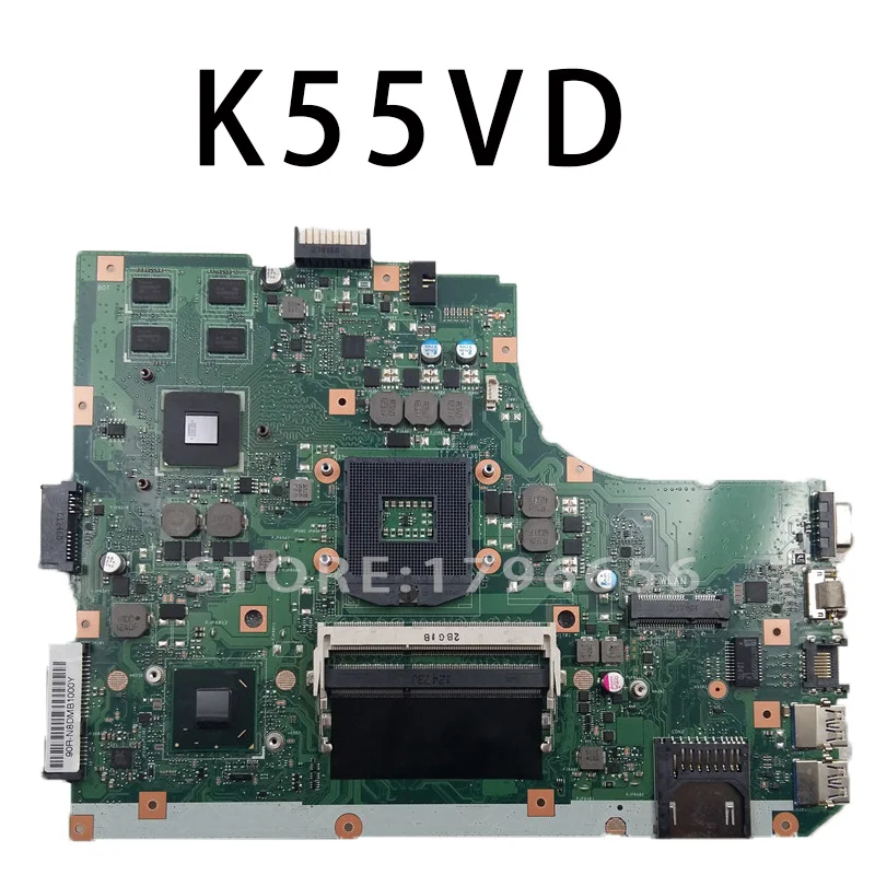 NEW! 60-N8DMB1700-C04 69N0M7M17C04 REV 3.1 For Asus K55A K55VD Motherboard U57A with Discrete Graphics Card