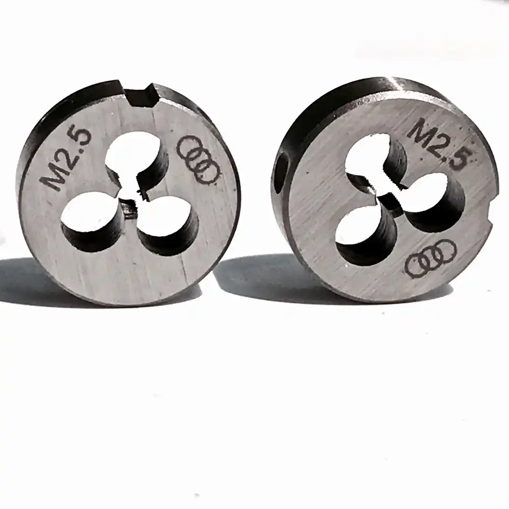 HSS 2.5mm x 0.45 Metric Die Right Hand Thread M2.5 x 0.45mm Pitch