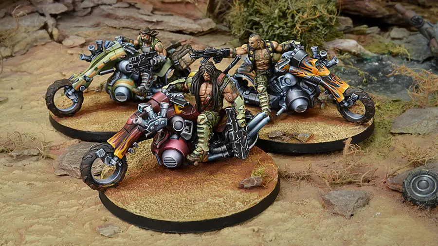 [Loong Way Miniatures] Corvus Belli Infinity 0493 kazym BEG, KUM CHIEFTAIN 32 мм Металлические Миниатюрные