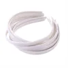 10pcs/lot White Fashion Plain Lady Plastic Hair Band Headbands No Teeth Headwear Girl Hair DIY Tool Accessories  Wholesale ► Photo 3/6