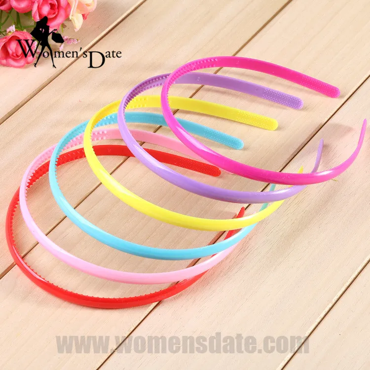 

8mm 2016 Hot Sale Children's Plastic With Teeth headband Hair Accessories Headdress Cute Girl Hair Jewelry Wholesale 30Pcs/Lot