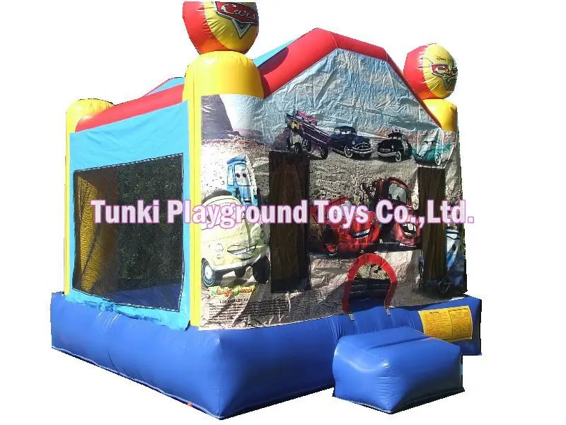 funny inflatble clown bouncy castle red inflatable font b bouncer b font for playing