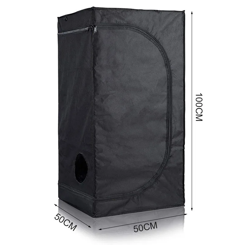Beylsion 50x50x100cm Reflective Mylar Non 1680D Plant Grow Tent Indoor Growing Tents For Hydroponic Greenhouse (13)