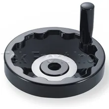 TF04003 16*150 бакелитовый цельный маховик с откидной ручкой