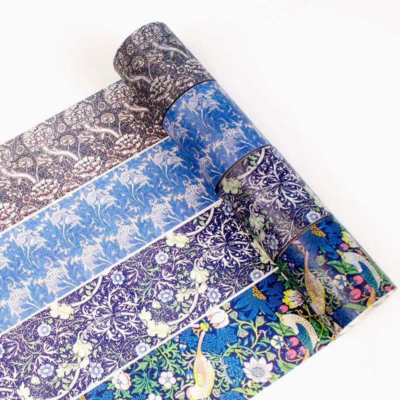 

1pc 5cm Wide William Morris Decorative Masking Tape Adhesive Tape DIY Scrapbooking Sticker Label Craft Masking Tape
