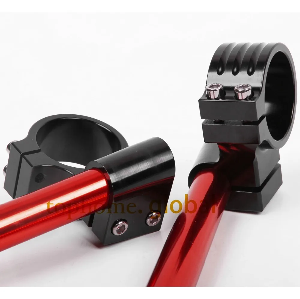 54mm Riser Motorcycle Universal CNC higher Raised Clip on handlebars