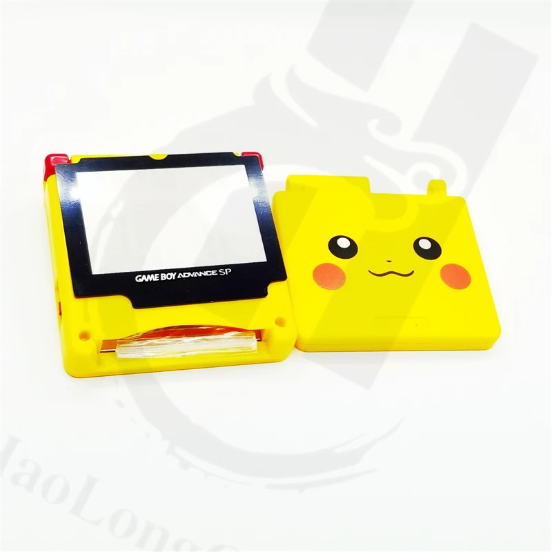 DIY Game Accessories For GameBoy Advance SP For GBA SP shell Housing Case Cover cartoon Edition Replacement Shell screen button