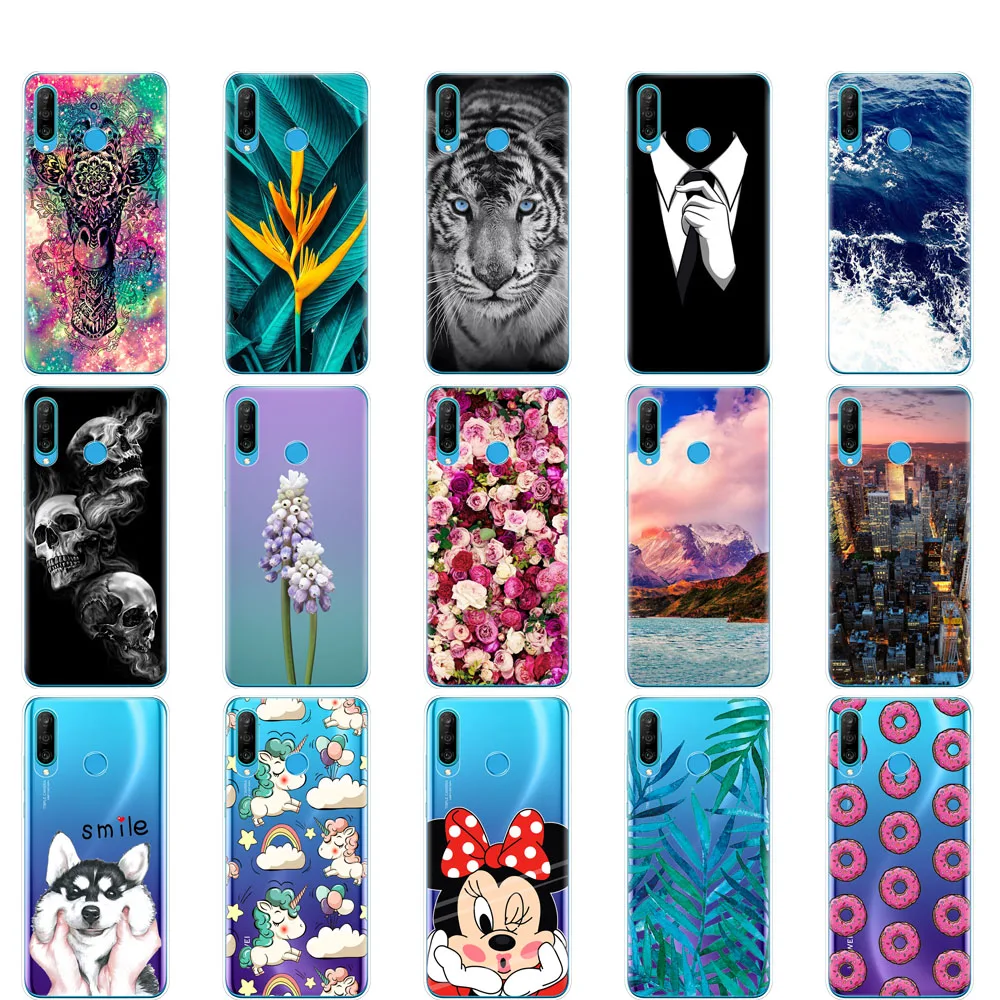 for Huawei P30 Pro Case bumper Silicone soft TPU Phone case Back Cover On Huawei P30 Pro VOG-L29 ELE-L29 P 30 Lite coque print for Huawei P30 Pro Case bumper Silicone soft TPU Phone case Back Cover On Huawei P30 Pro VOG-L29 ELE-L29 P 30 Lite coque print