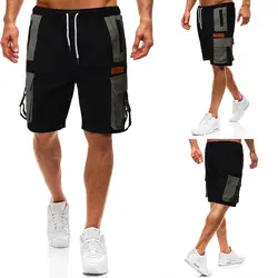 Летние шорты новые модные повседневные мужские шорты для бега, высококачественные спортивные мужские шорты модные спортивные шорты