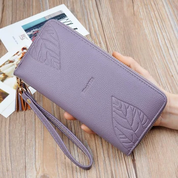 

Women's Wallet Female Long Zipper Tassel Korean Version 2019 New Clutch Bag Bills Folder Ms. Wallet Phone Bag