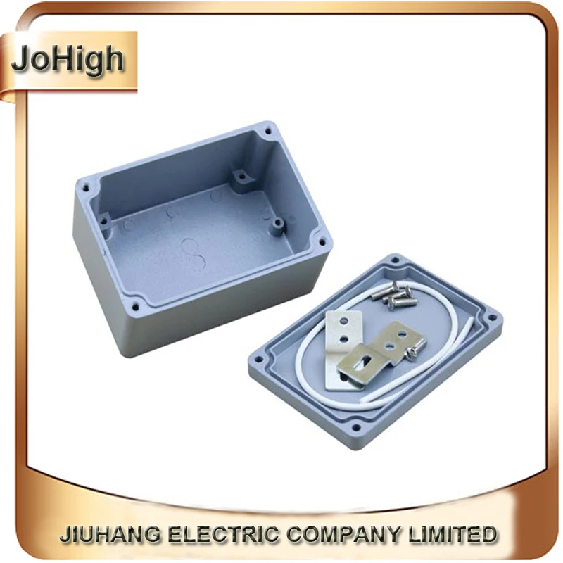 

Free Shipping Factory Supply Rectangle Waterproof And Dustproof IP67 Aluminium Waterproof Box 120*80*56mm