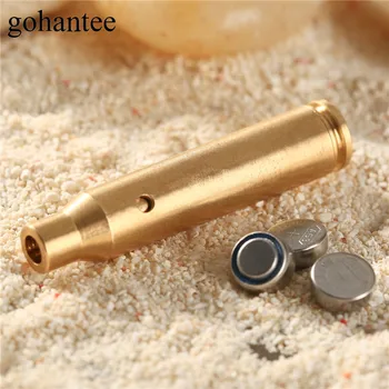 

gohantee .223 REM 5.56 Boresighter 223 Cartridge Red Dot Bore Sight Sighter for Rifles Scope Hunting Lasers Brass Boresighter