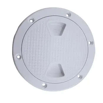 

4inch white Round ABS Hatch Cover Deck Plate Non Slip Inspection for Marine Boat Kayak Canoe Yacht Boat Accessories Marine