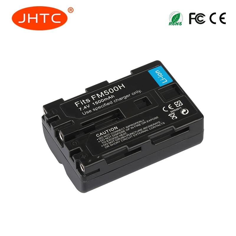 Аккумулятор JHTC NP FM500H NP-FM500H для камеры Sony A57 A58 A65 A77 A99 A550 A560, аккумулятор 1500 мАч