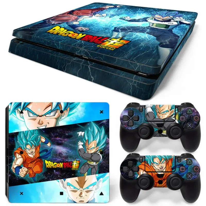 Виниловая кожа для PS4 Slim консоль + 2 шт контроллер защитные наклейки Sony Playstation 4