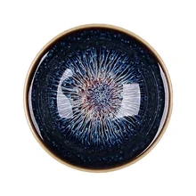 Высококачественная фарфоровая чайная чашка кунг-фу ручной работы, китайские чайные чашки JianZhan с масляными каплями, ручная работа, чайные чашки Tianmu glaze, чайная чаша