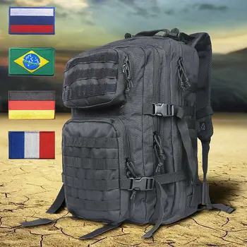 

40L Military Tactical Backpack Molle Army Bag Men Waterproof 1000D Backpacks Rucksack For Outdoor Sports Camping Hiking Hunting