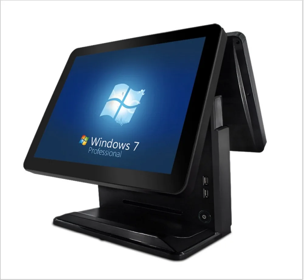 

15'' all in one multi point touchscreen printer pos system