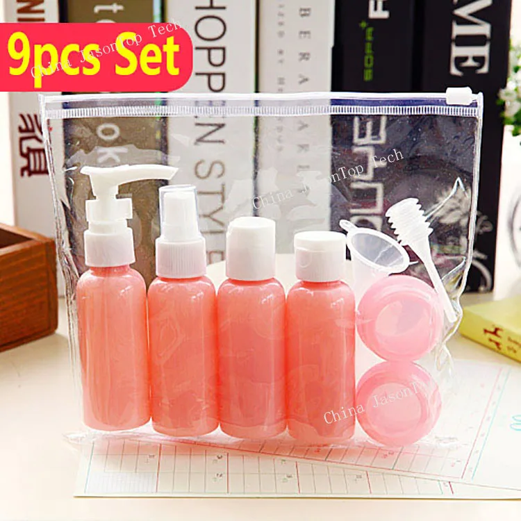 Refillable Bottle Set Travel Cosmetic Bottles Empty Makecup Bottle