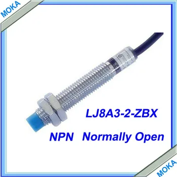 

Free Shipping High Quality 5 pcs a Lot Inductive Proximity Sensor, LJ8A3-2-Z/BX,NPN,3-wire NO,diameter 8mm,Proximity Switch