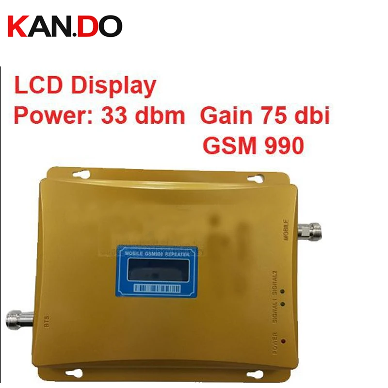 

2014 new model 990 power 33 dbm gain 75dbi LCD display GSM 900mhz mobile phone signal booster repeater GSM booster GSM repeater
