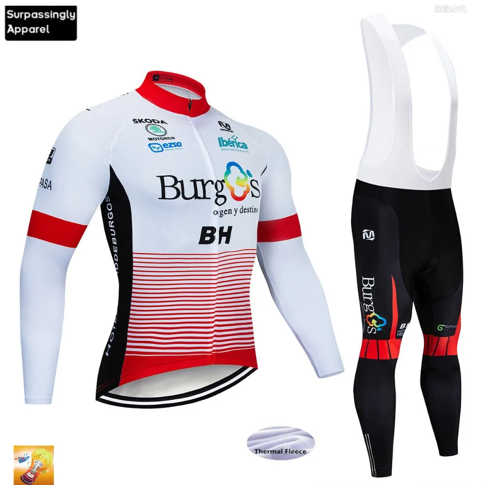 

2019 Pro Team Winter Burg BH Cycling Set Roupa Ropa Ciclismo Maillot Bike Mountain Bicycle Wear Clothes MTB Clothing Jersey Sets